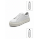 Lioleatter Minimalist Beyaz Hakiki Deri erkek Sneaker
